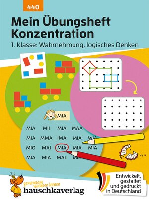 cover image of Mein Übungsheft Konzentration – Schulanfang
